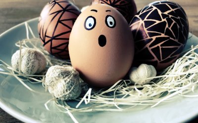 3 tipy na zdobení velikonočních vajec s dětmi